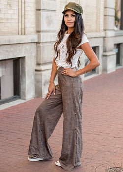 Brooke Pant in Greige