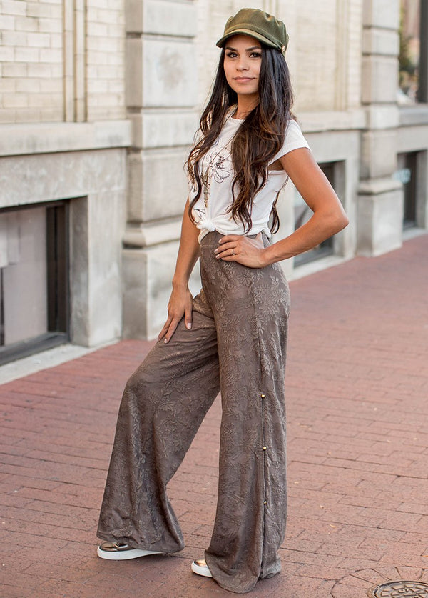 Brooke Pant in Greige