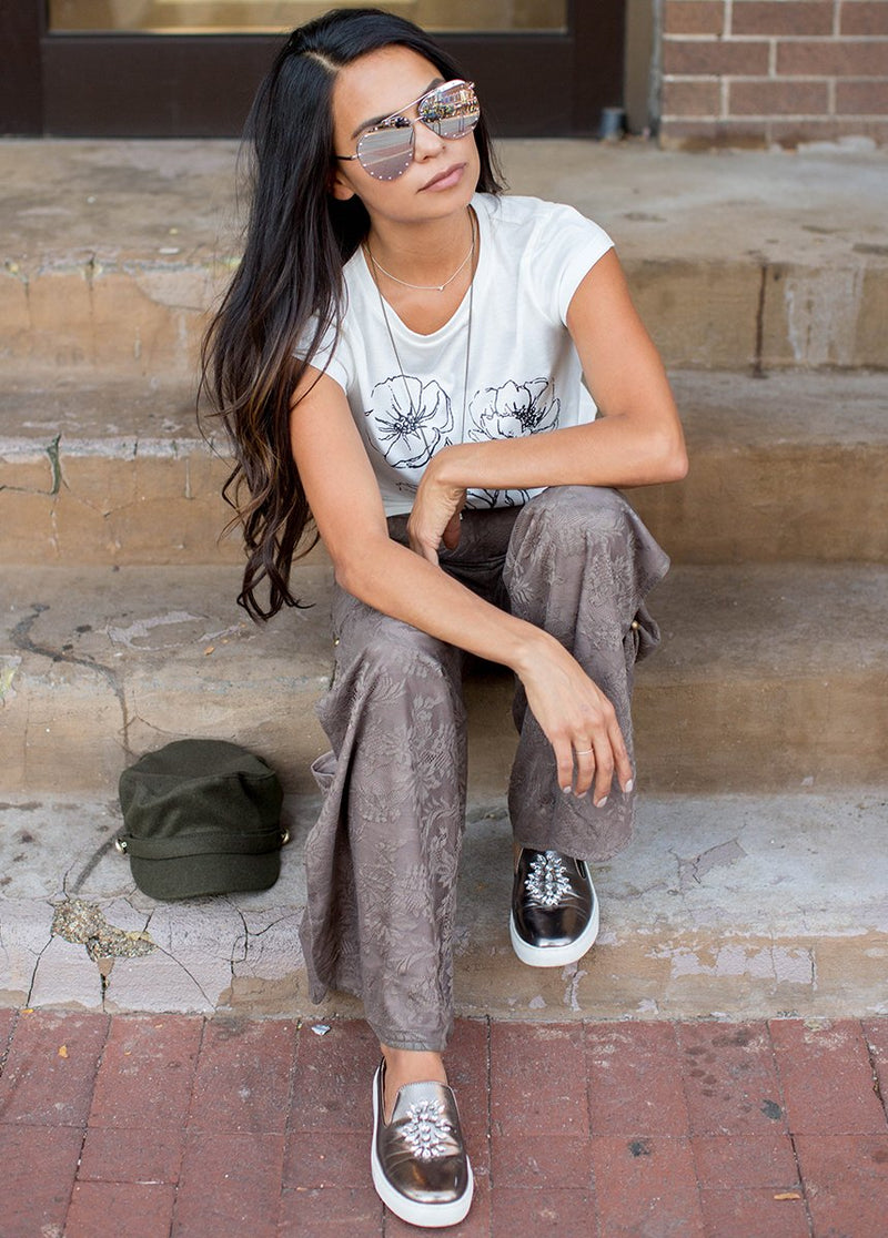 Brooke Pant in Greige