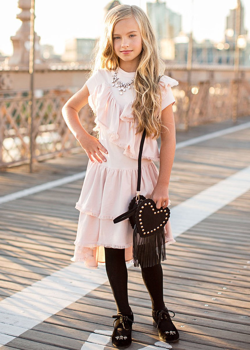 Brooklyn Dress in Blush
