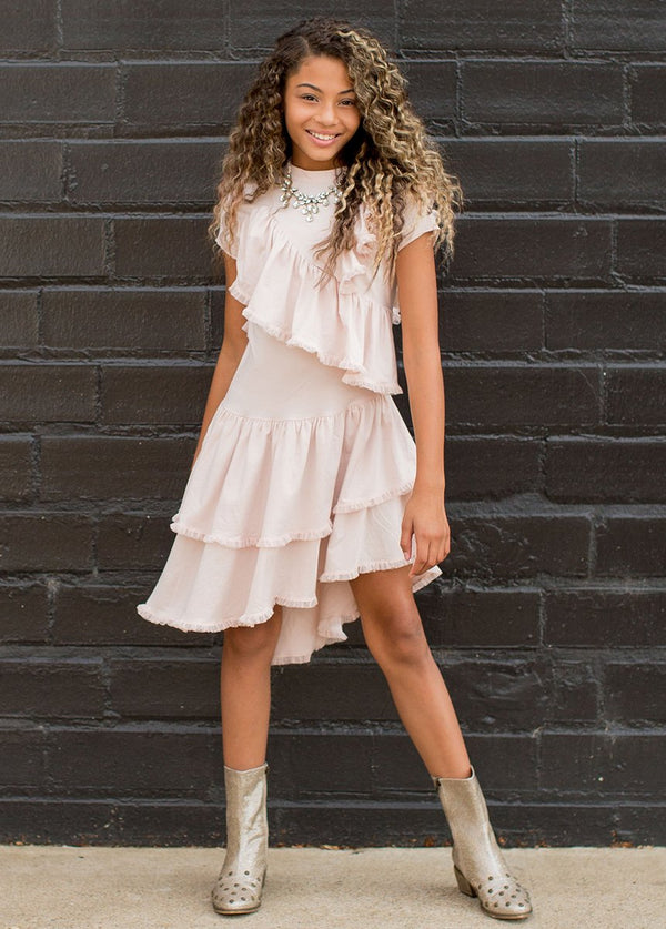 Brooklyn Dress in Blush