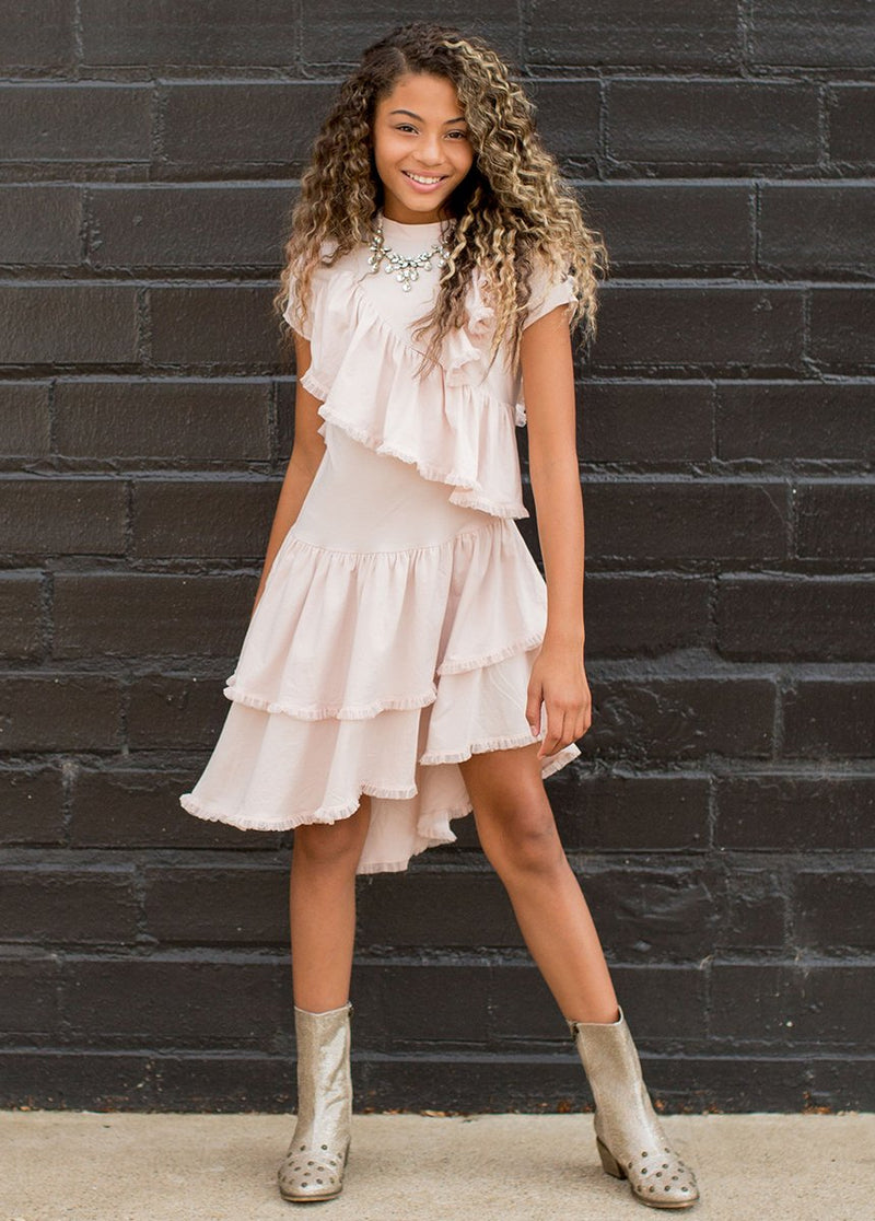 Brooklyn Dress in Blush