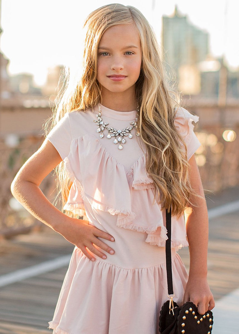 Brooklyn Dress in Blush