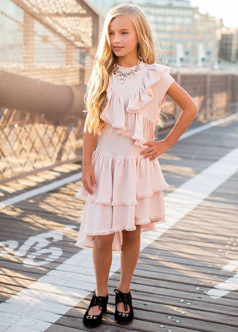 Brooklyn Dress in Blush