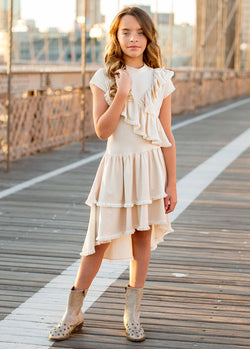 Brooklyn Dress in Cream