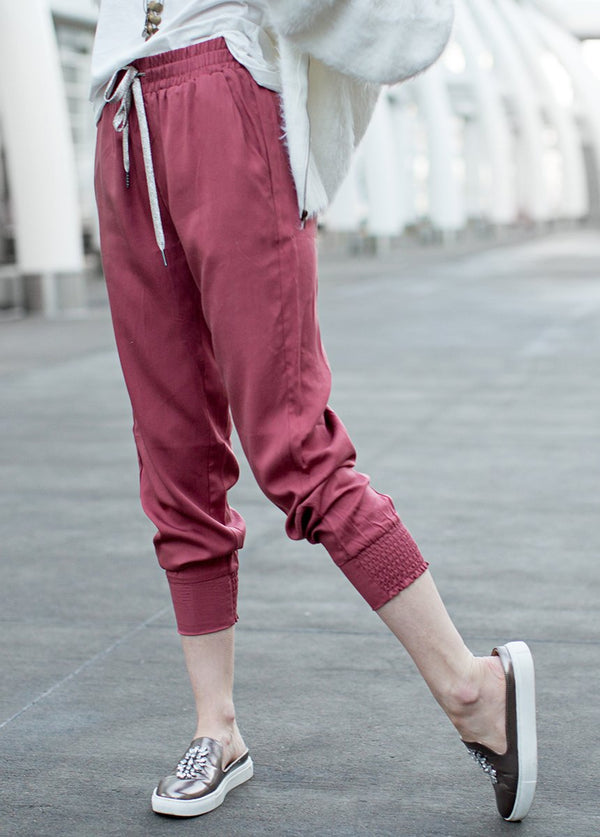 *NEW* Camille Jogger in Marsala
