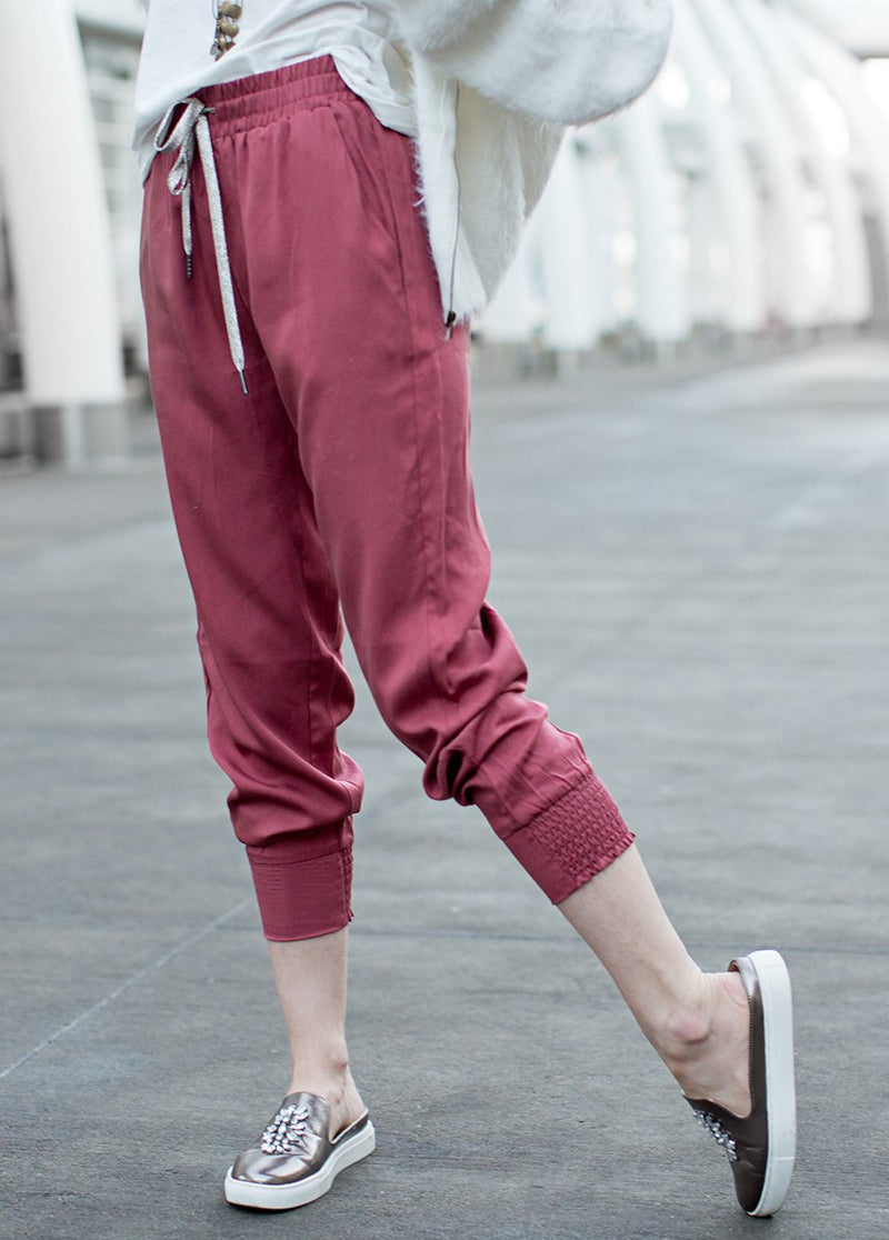 *NEW* Camille Jogger in Marsala