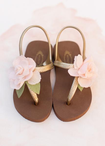 Women's Cassia Flip Flops in Blush