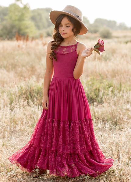 Catrin Dress in Aster 