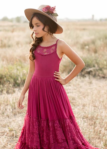 Catrin Dress in Aster