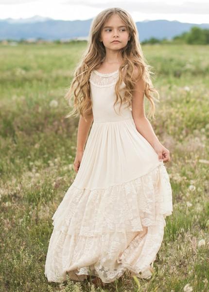 *NEW* Catrin Dress in Ecru