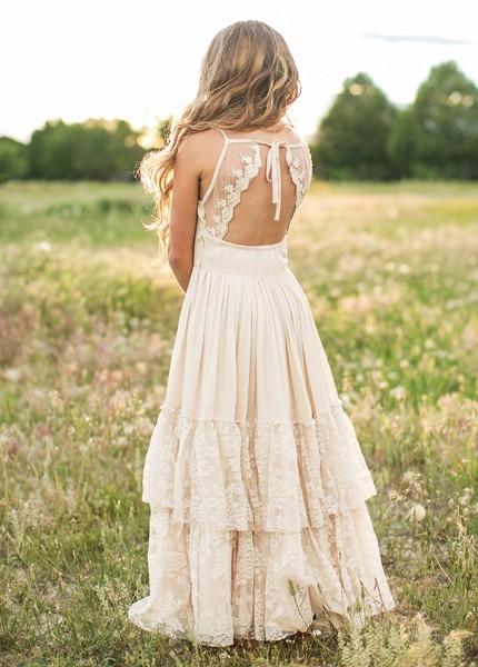 *NEW* Catrin Dress in Ecru