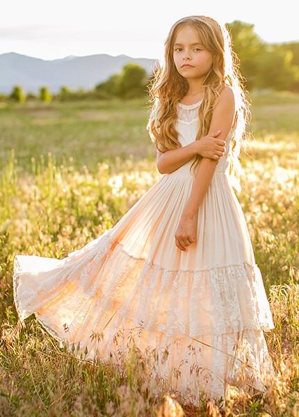 *NEW* Catrin Dress in Ecru