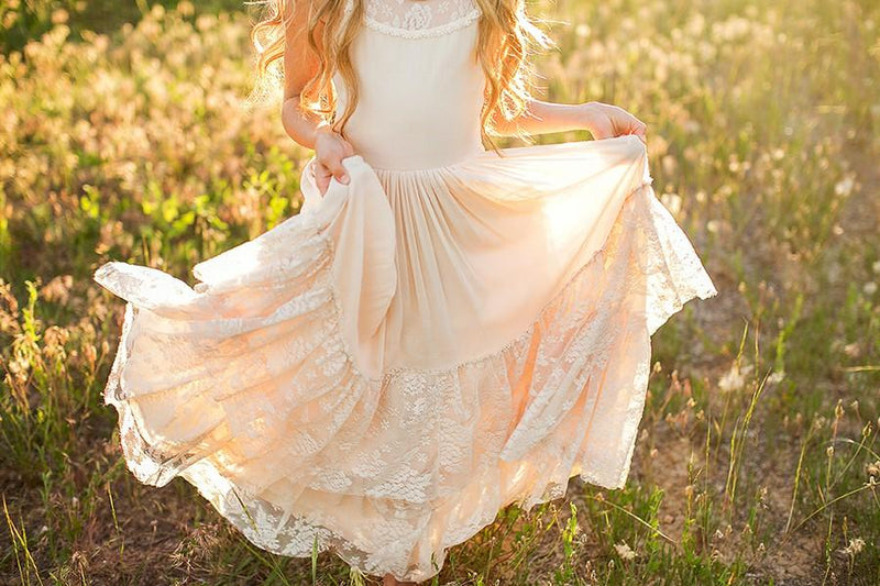 *NEW* Catrin Dress in Ecru