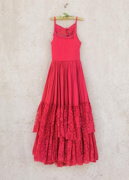 Catrin Dress in Red