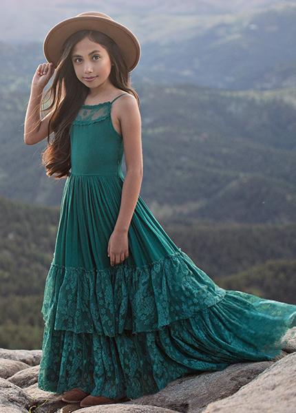 *NEW* Catrin Dress in Teal