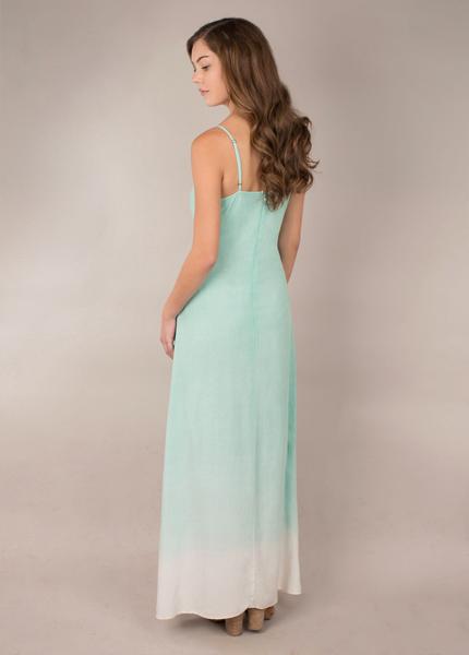 Celeste Dress in Dip Dye
