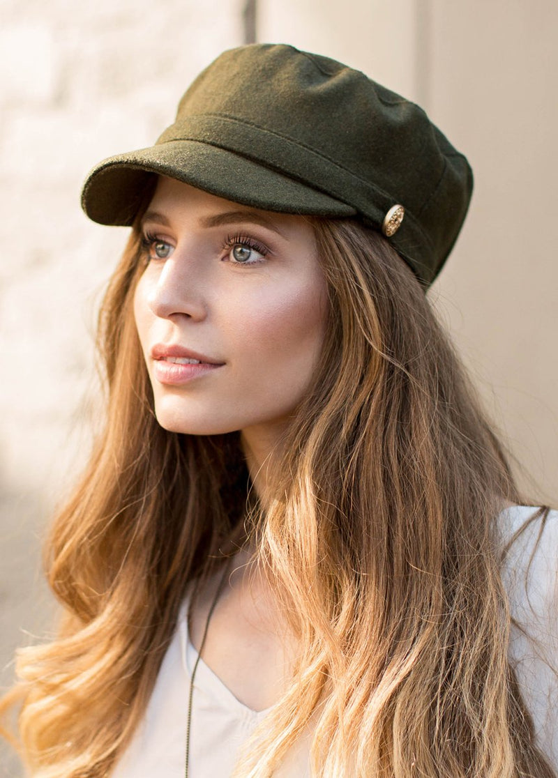 Celina Military Newsboy Cap
