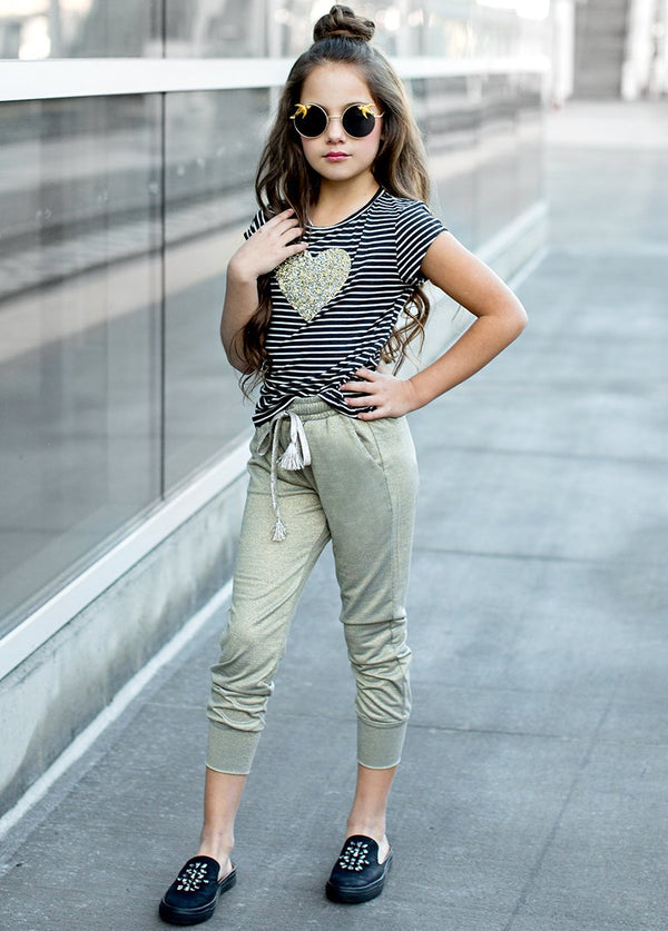 *NEW* Charlie Jogger in Bronze