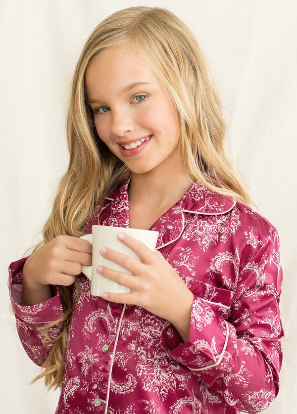 Charlie Pajamas in Berry