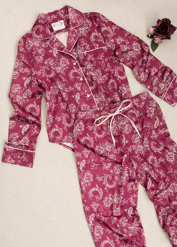 Charlie Pajamas in Berry