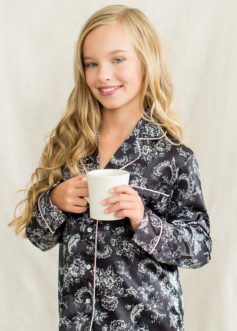 Charlie Pajamas in Black