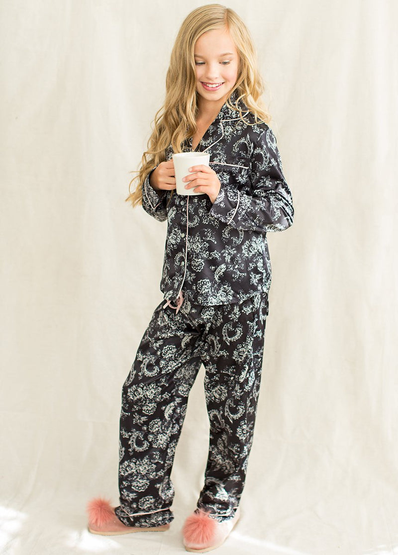 Charlie Pajamas in Black