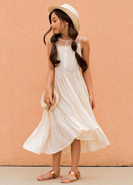 Chiara Dress in Cream
