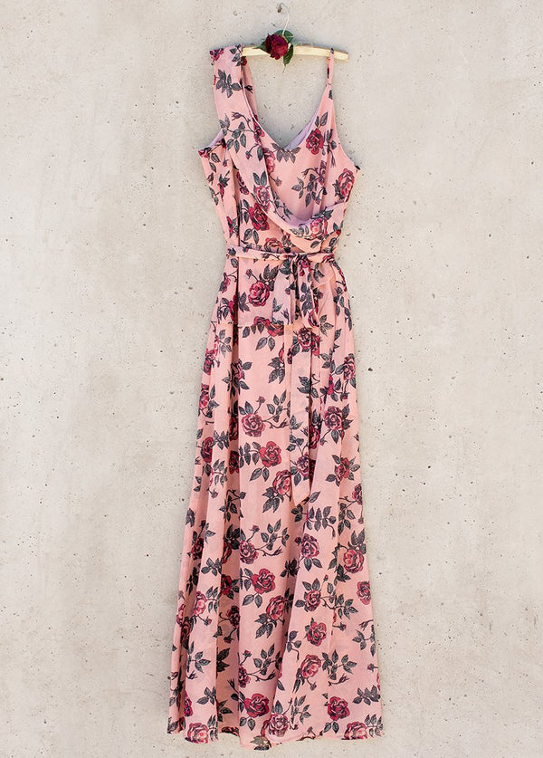 Colette Dress in Rose Floral
