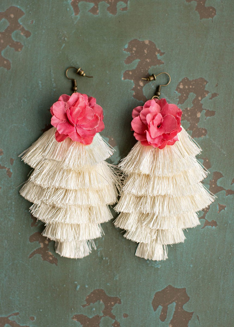 Corinne Tassel Earrings