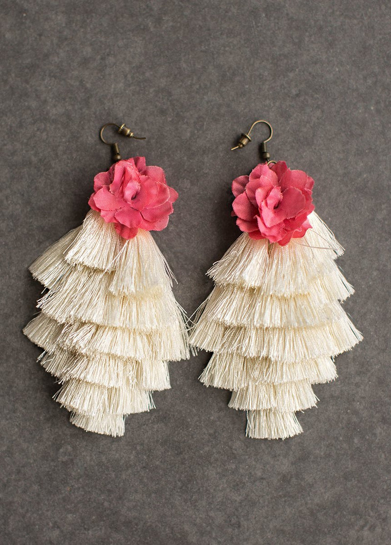 Corinne Tassel Earrings
