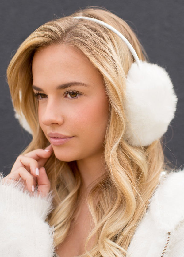 Madison Earmuffs in Cream