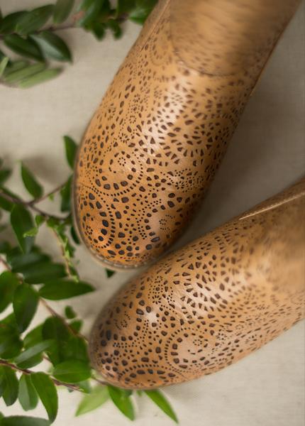 Daisy Booties in Leather