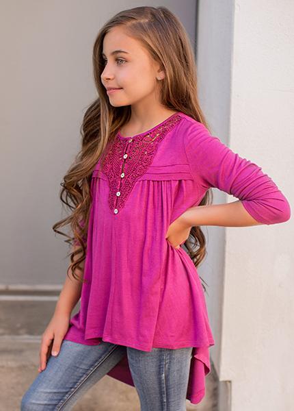 Dionne Top in Aster