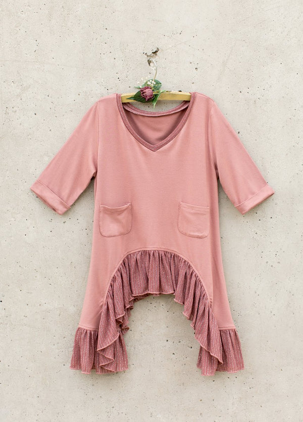 Dylan Top in Dusty Rose