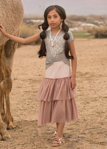 Edita Skirt in Blush