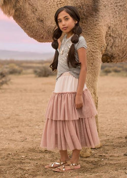 Edita Skirt in Blush