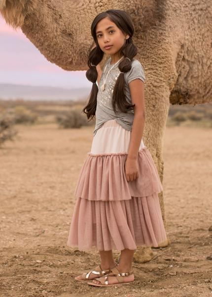 Edita Skirt in Blush