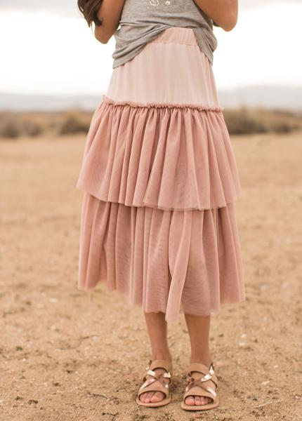 Edita Skirt in Blush