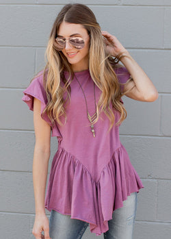 Effie Top in Mauve