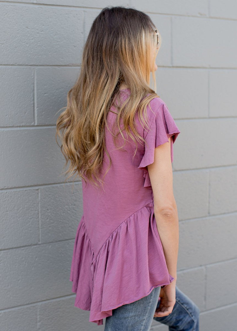 Effie Top in Mauve