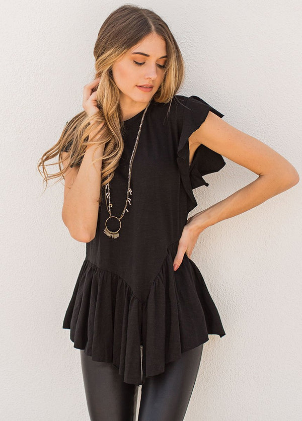 Effie Top in Black