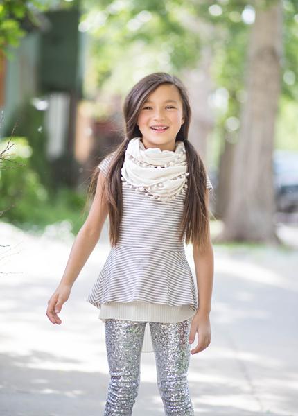 Juno Leggings in Silver
