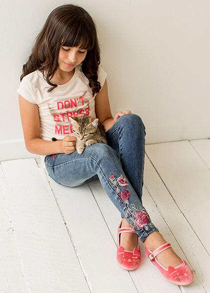 Ellie Mary Jane in Coral