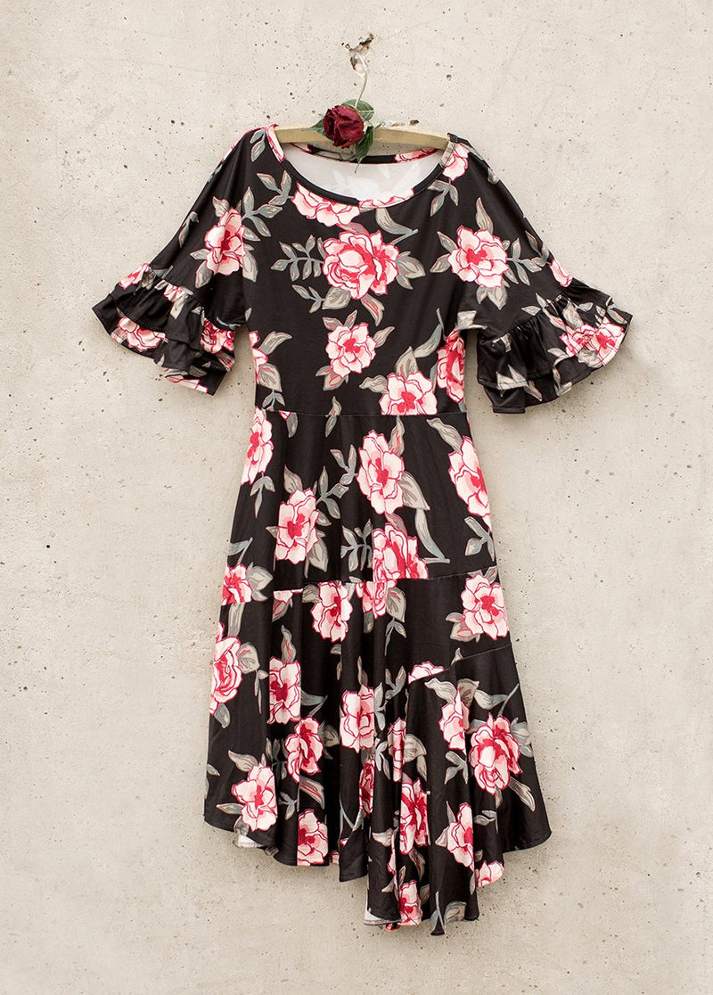 *NEW* Emilia Dress in Dark Floral