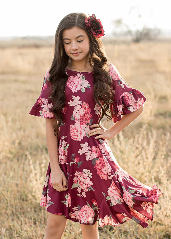 *NEW* Emilia Dress in Hydrangea 