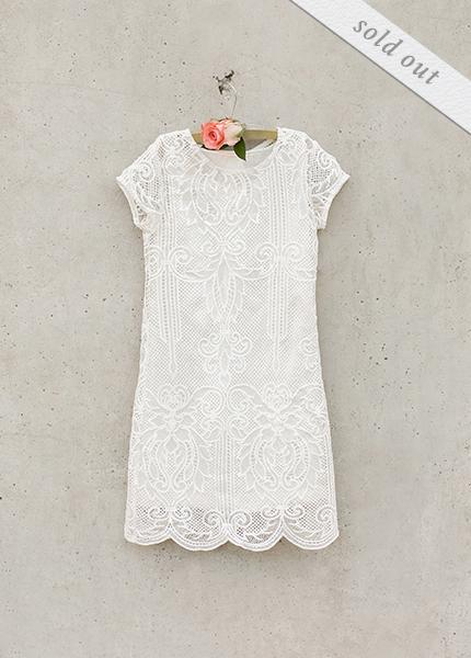 *SOLD OUT* Eva Dress in Ivory