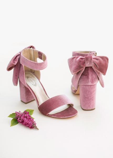 Evelyn Heel in Rose 