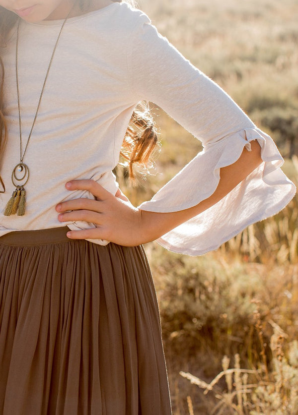 Fawna Top in Cream