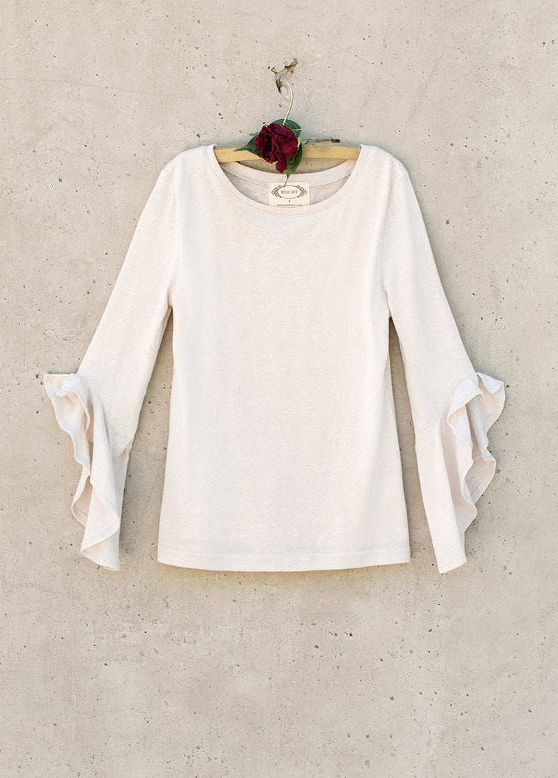 Fawna Top in Cream